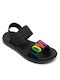 Sandale Copii Negre CSS20370-00 Sandale Negre NELLI BLU