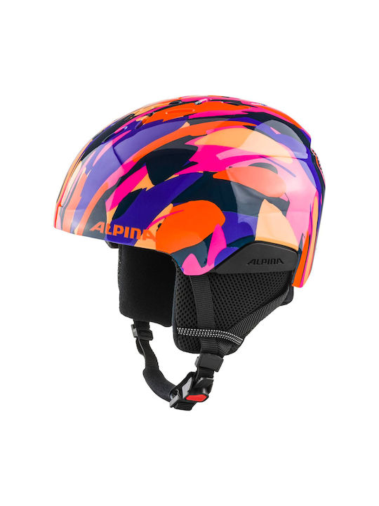 Alpina Copii Cască pentru Schi & Snowboard în culoarea Roz