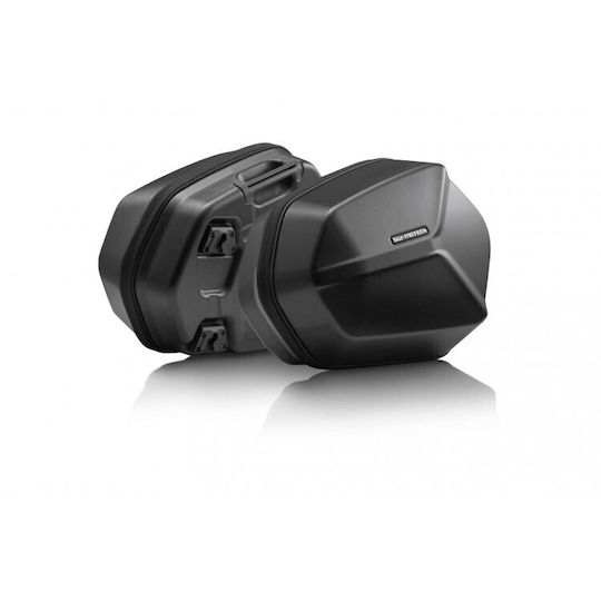 SW-Motech Σετ Πλαϊνές Βαλίτσες Μοτοσυκλέτας 25lt σε Μαύρο Χρώμα
