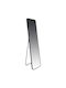 Fylliana Floor Mirror with Black Aluminum Frame 150x39cm