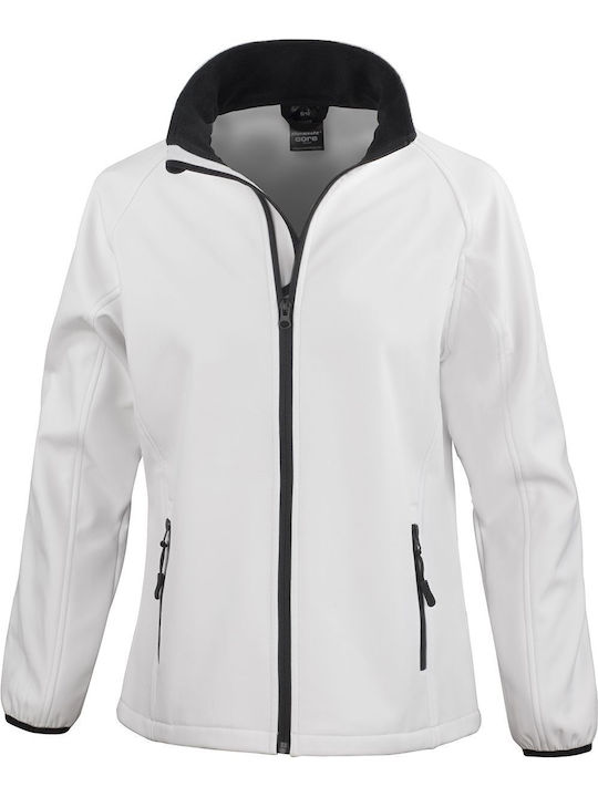 Result Softshell Γυναικείο Μπουφάν White/Black
