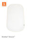 Stokke Snoozi Αδιάβροχο Βρεφικό Επίστρωμα Λίκνου White με Φάσα