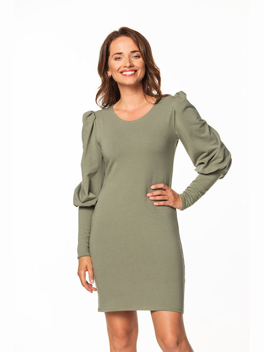 Tessita Mini Dress Khaki