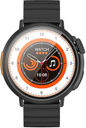 Hoco Y18 Smartwatch με Παλμογράφο (Μαύρο)