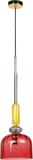 Globobox Pendant Light Multicolour with Socket E27 20x67cm