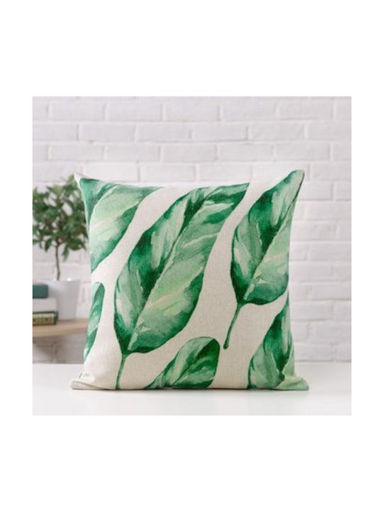 Decorative Pillow Case Boho Green