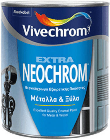 Vivechrom Βερνικόχρωμα Neochrom Extra 0.2lt Κόκκινο Γυαλιστερό