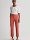 Gant Γυναικείο Capri Chino Παντελόνι σε Slim Εφαρμογή Κεραμιδί