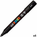 BigBuy Acrylic Marker Black 1pcs