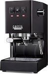 Gaggia Classic Evo Pro 0010300130-10 Μηχανή Espresso 1200W Πίεσης 15bar Μαύρη