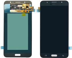 Οθόνη Oled mit Touchscreen für Galaxy J7 2016 (Schwarz)
