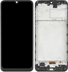 Οθόνη Oled με Πλαίσιο για Galaxy M31 (Μαύρο)
