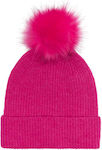 Only Pom Pom Beanie Unisex Beanie Knitted in Fu...