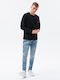 Ombre Herren Sweatshirt Black