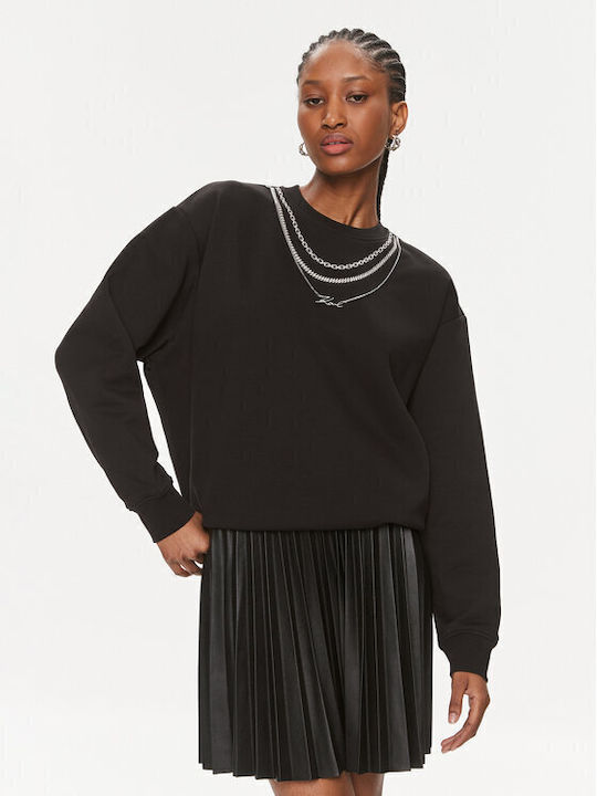 Karl Lagerfeld Women's Sweatshirt Black.