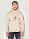 Суитшърт с Качулка Light Beige