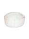 Kleine Wolke Cotton Holder Ceramic White