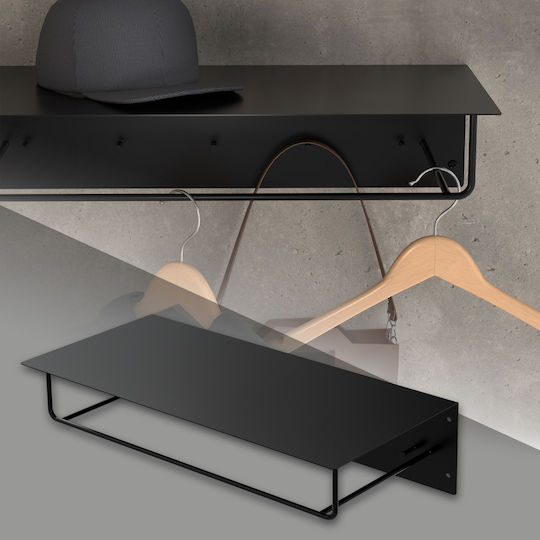 ML-Design Стенна окачалка Метална 60x15x30см 1бр