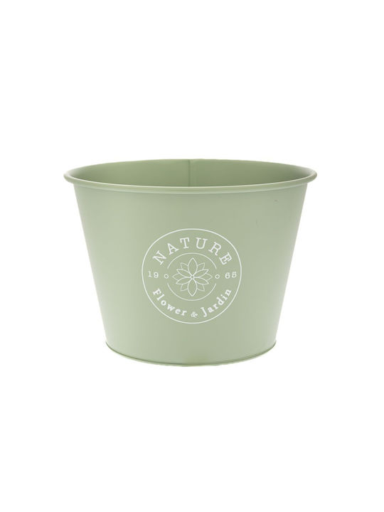 Iliadis Plant Pot Green 24x17cm.