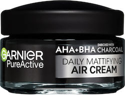 Garnier Pure Active Aha+bha Charcoal Ενυδατική Κρέμα 50ml Garnier Pure Active Aha+bha Charcoal Ενυδατική Κρέμα 50ml