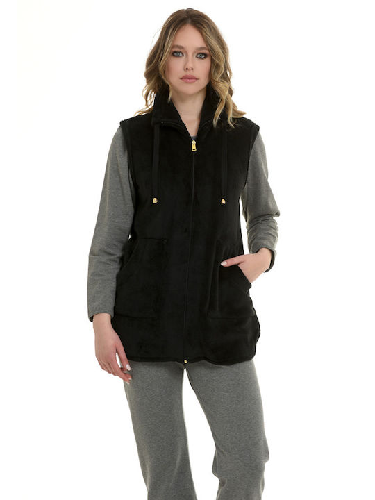 Primavera Women's Short Lifestyle Jacket for Winter Black
