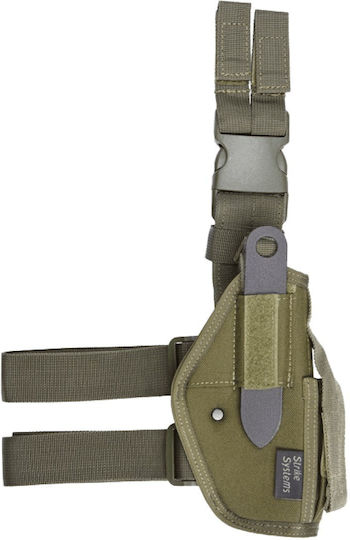 Strike Systems Sti Cz Steyer Green Pistol Thigh Holster