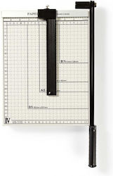 Nedis Büroschneidemaschine Guillotine Tischplatte für Blätter bis zu einer Größe von A4