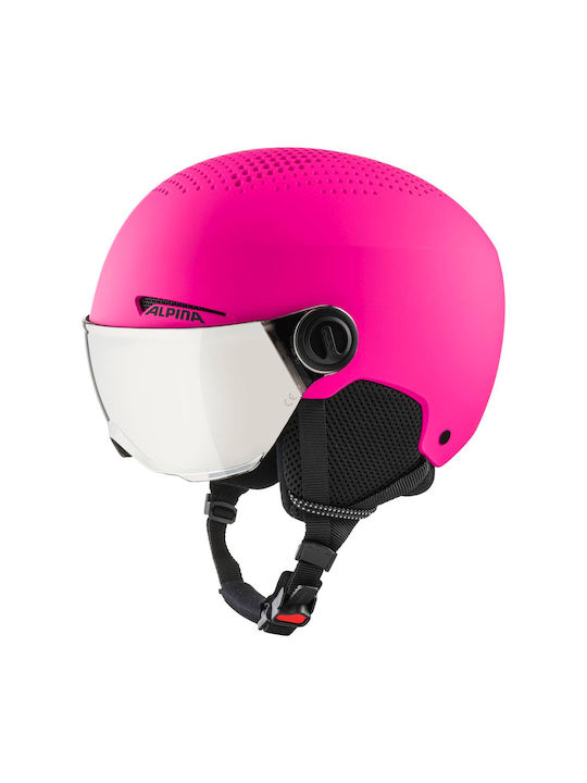 Alpina Zupo Kinder Ski & Snowboard Helm in Rosa...