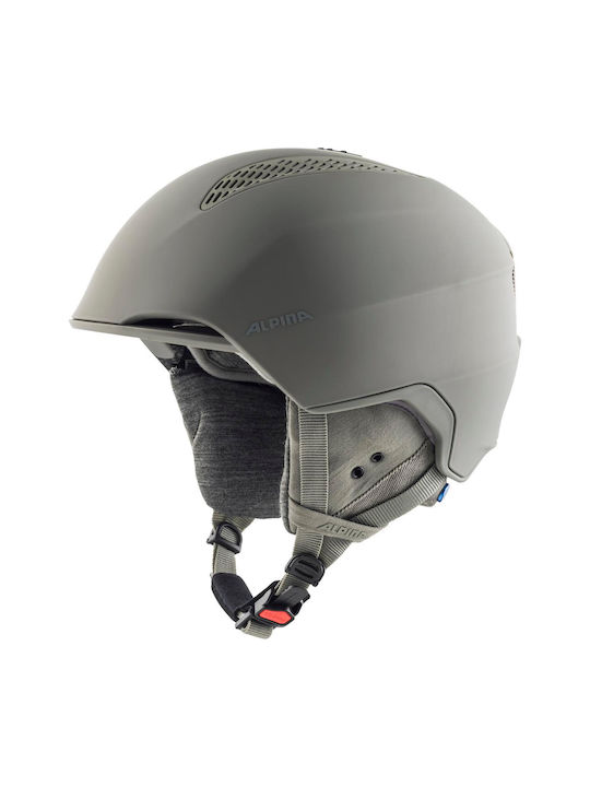 Alpina Grand Lavalan Hi-eps Men's Helmet for Ski & Snowboard Gray
