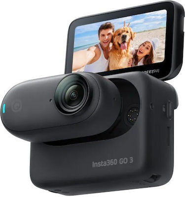 Insta360 GO 3 64GB CINSABKA/GO315 64GB Action Camera 2K with WiFi Black with Screen 2.2"