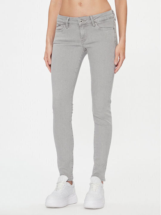 Pepe Jeans Дамско джинсово панталони със Скини кройка Grey