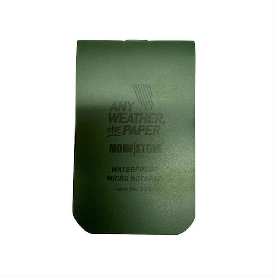 Modestone Carnet A5 cu Puncte și Suport pentru Stilou Verde