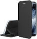 Elegance Book Synthetic Leather / Silicone Black (Galaxy M33)