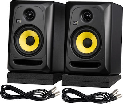 KRK RP5 RoKit Classic 5 CL-5 Studio Monitor Set Studio Active Speaker 2 No of Drivers 50W Black (Pair)