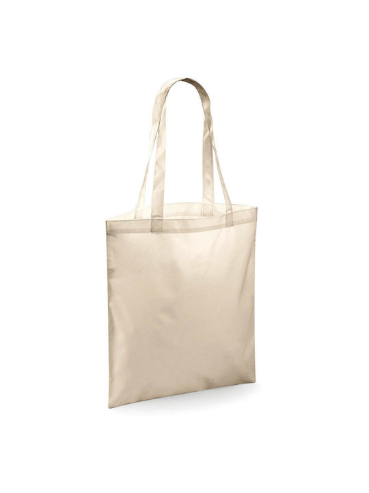 Bagbase Τσάντα για Ψώνια σε Μπεζ χρώμα
