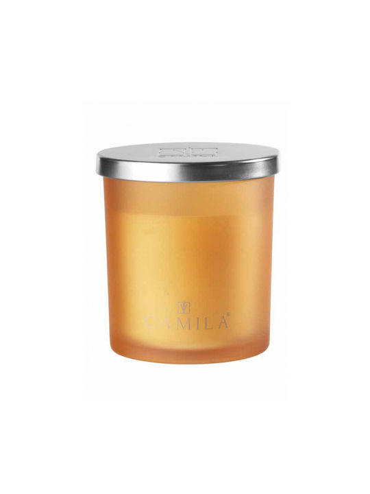 Scented candle in a jar Camila Silver Citron & Orange 200gr