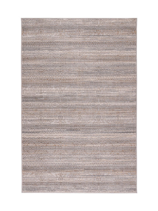 Viokarpet Rug Rectangular Sl Grey P Gold