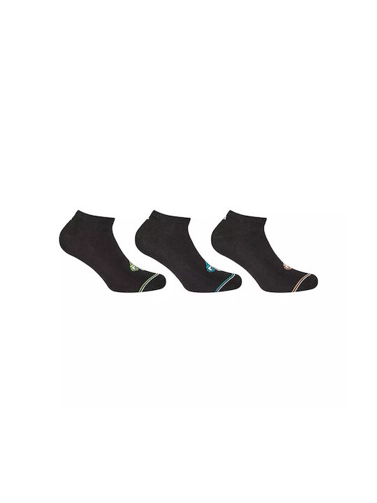 Fila Invisible Αθλητικές Κάλτσες Πολύχρωμες 3 Ζεύγη