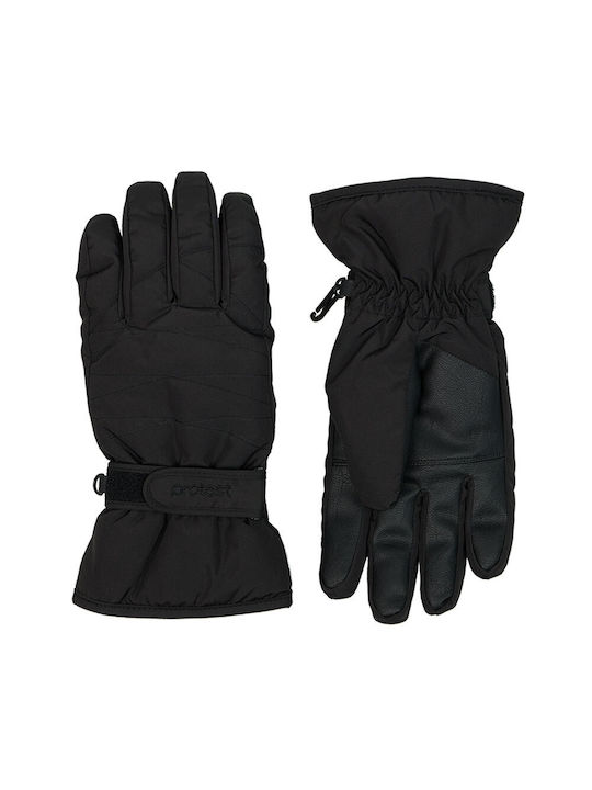 Protest Unisex Gloves Black