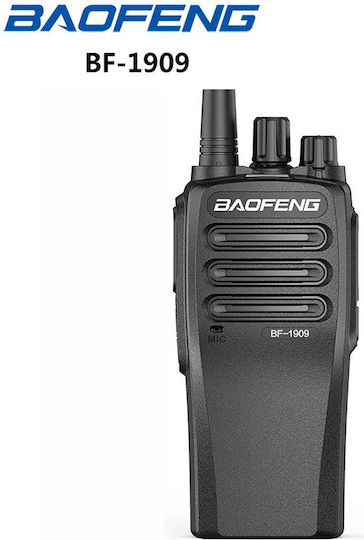 Baofeng BF-1909 Ασύρματος Πομποδέκτης UHF/VHF 10W χωρίς Οθόνη