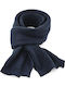 Women's Tricotat Scarf Albastru marin