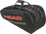Head Base 9 Racket Tennis Bag Black