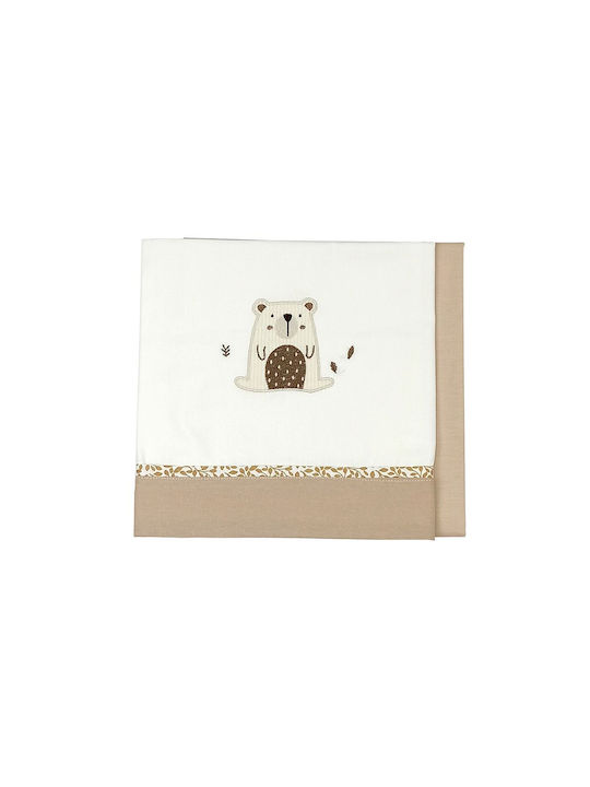 Baby Star Seturi de cearșafuri pentru bebeluși Pentru Patut Bumbac Bej 70x95buc 2buc