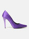 InShoes Pointed Toe Purple Heels