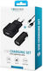 Forever Cable Car Charger 1A with one Port: 1xUSB