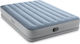Intex Air Mattress Double with Integrated Electric Pump Mid-Rise Comfort 203x152x36cm