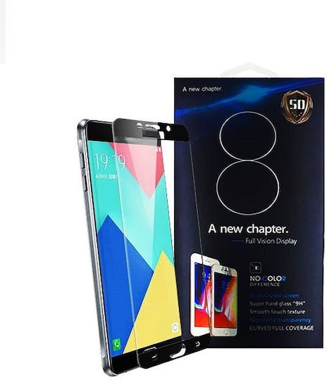0.3mm Full Face Tempered Glass Λευκό (Huawei P20)