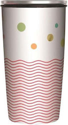 Chic Mic Slide Glass Thermos Stainless Steel 42...