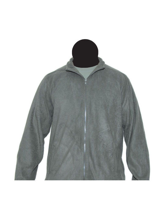 Ergo Ζακέτα Εργασίας Fleece Χακί