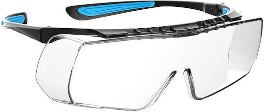 JSP Safety Glasses for Protection with Transparent Lenses 1pcs